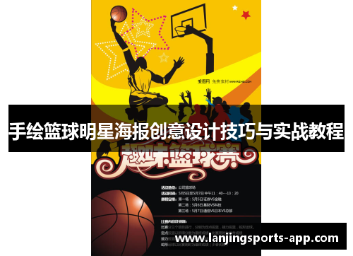 手绘篮球明星海报创意设计技巧与实战教程